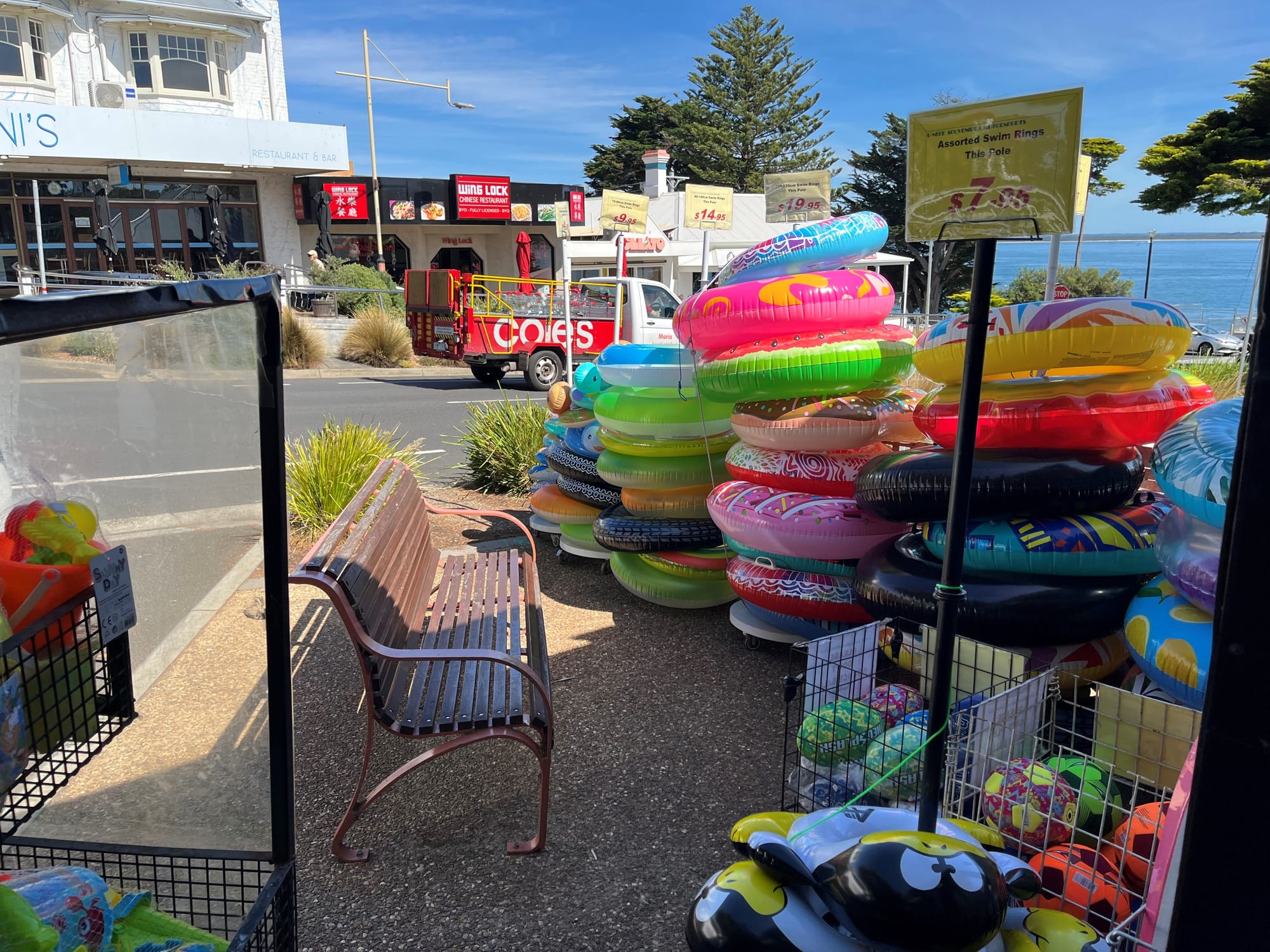 Footpath trading a "choke point"
