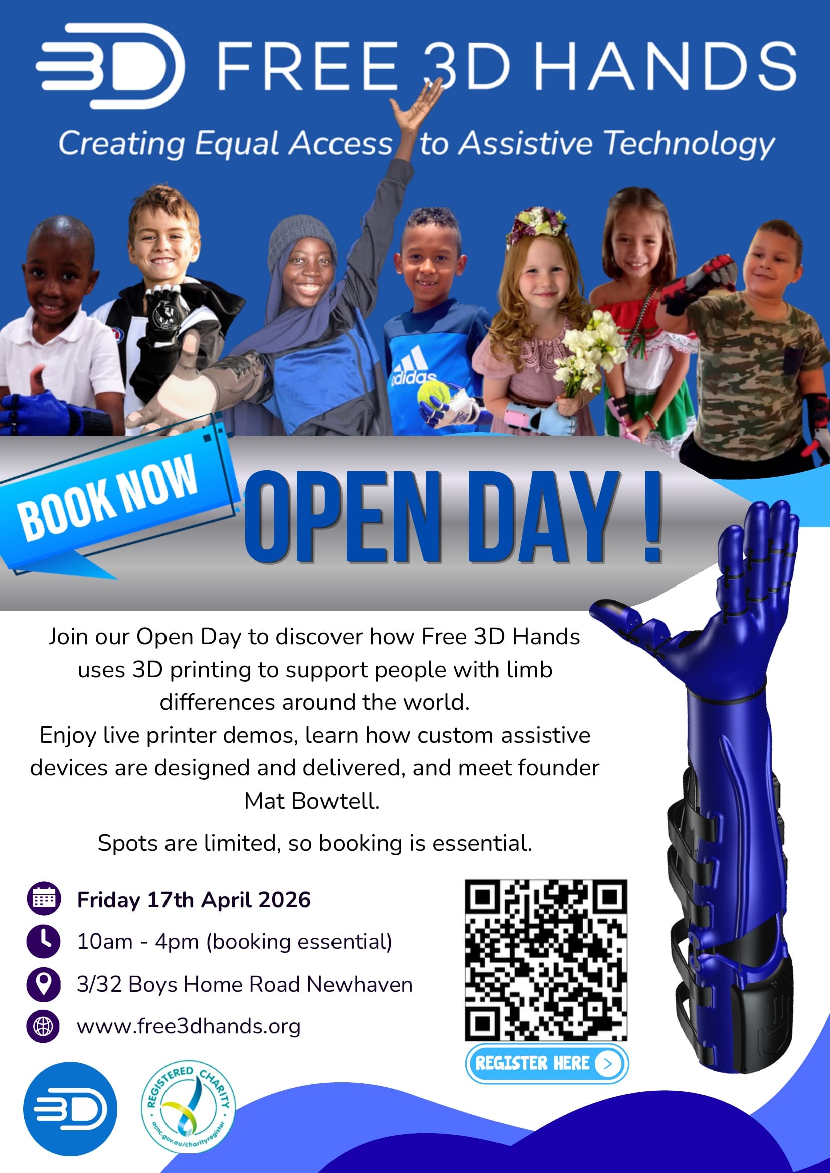 3D Hands 17 th April