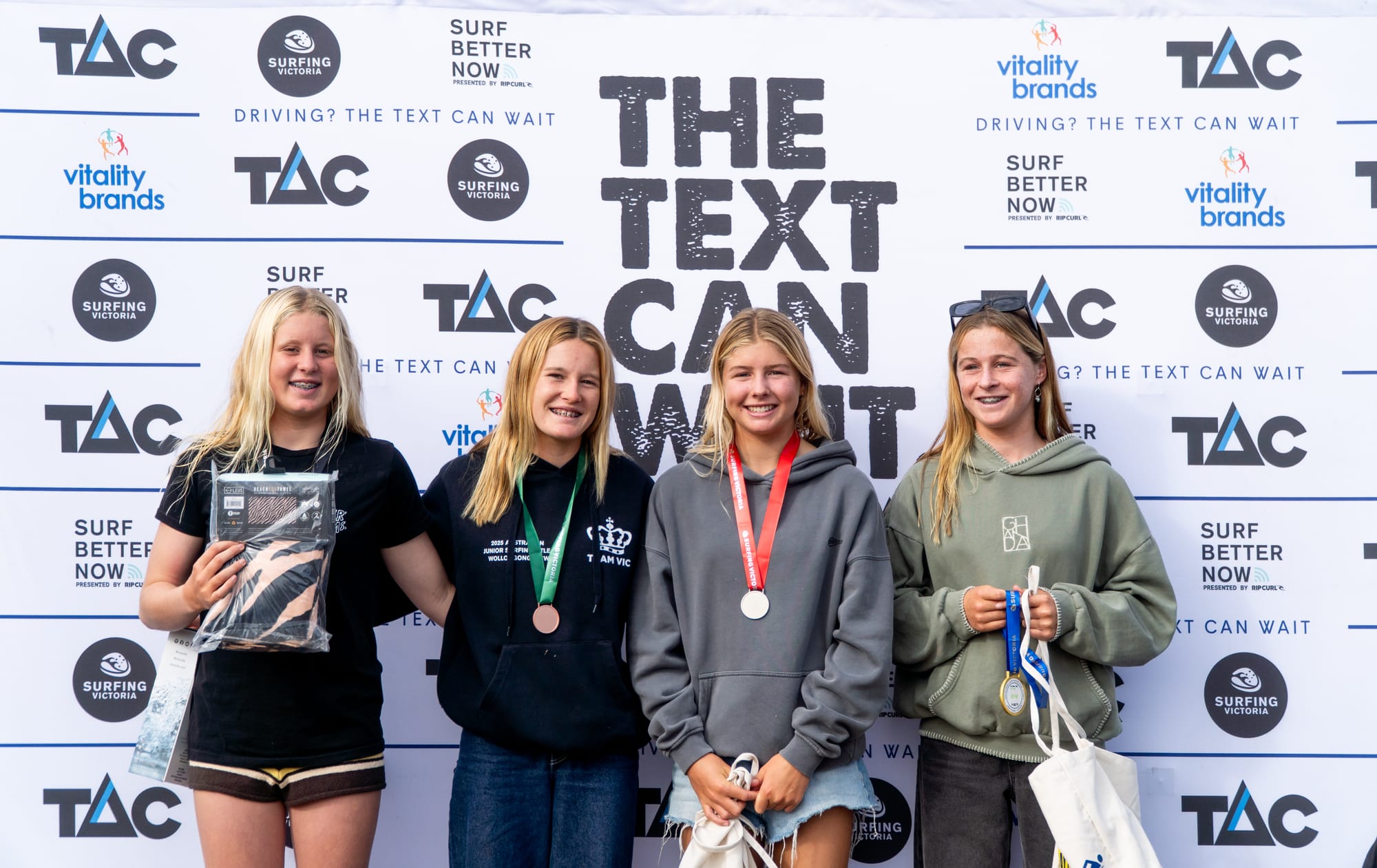 Local girls bring it home at Junior titles