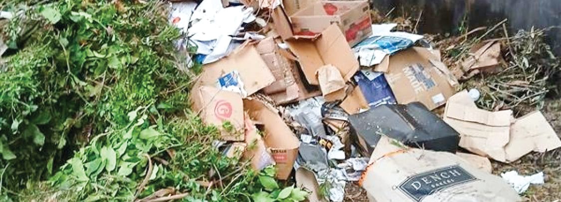 Cardboard is a no-go in FOGO