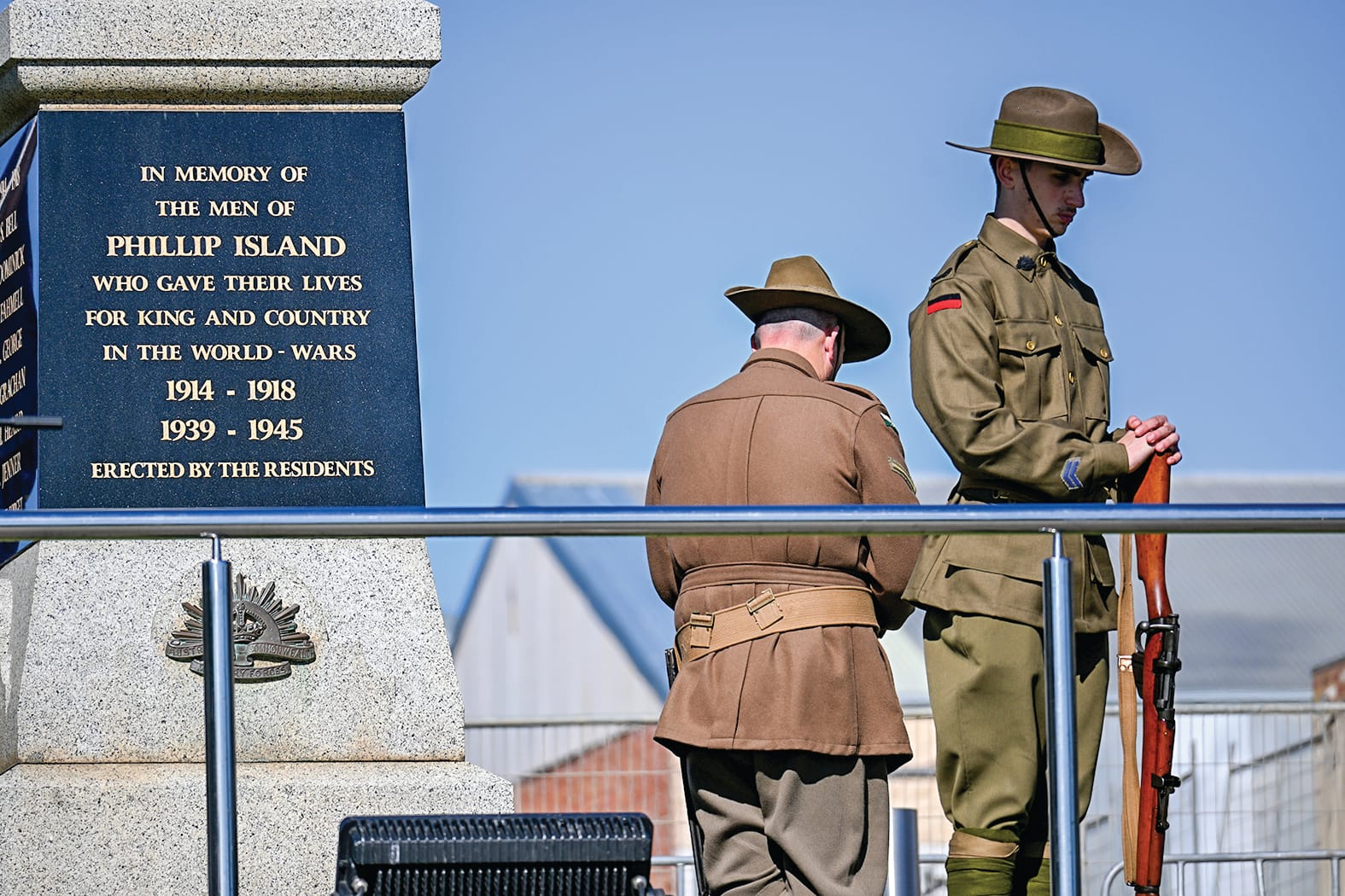 Commemorating through commitment
