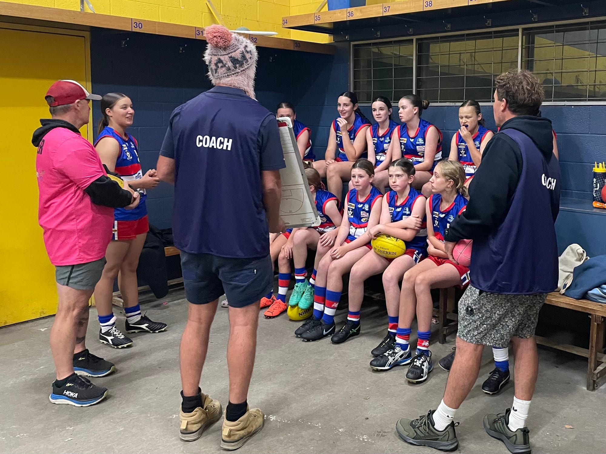 Bulldogs shine in football season opener - U14 Girls