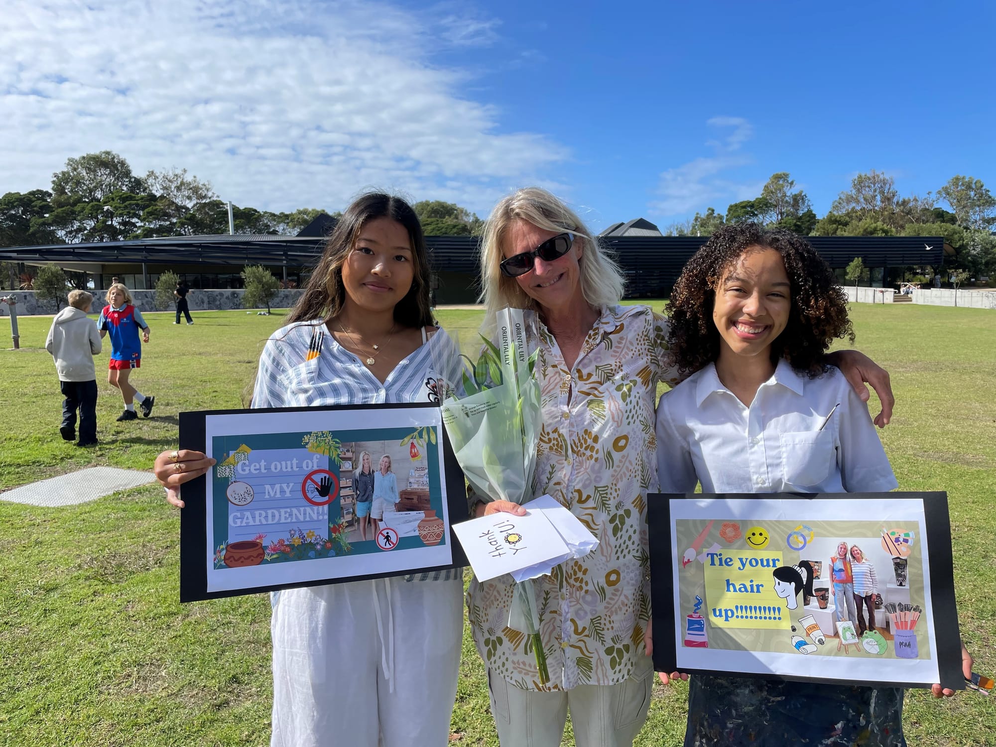 Newhaven College farewell Sian