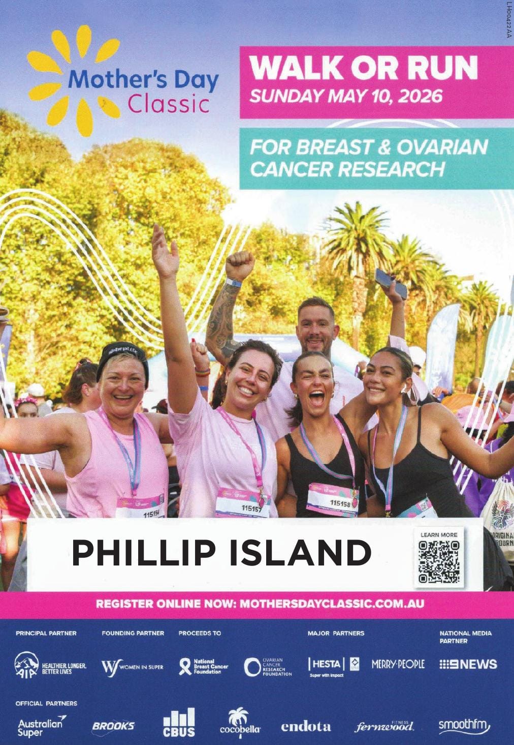 Mothers Day Classic - Phillip Island 10th May