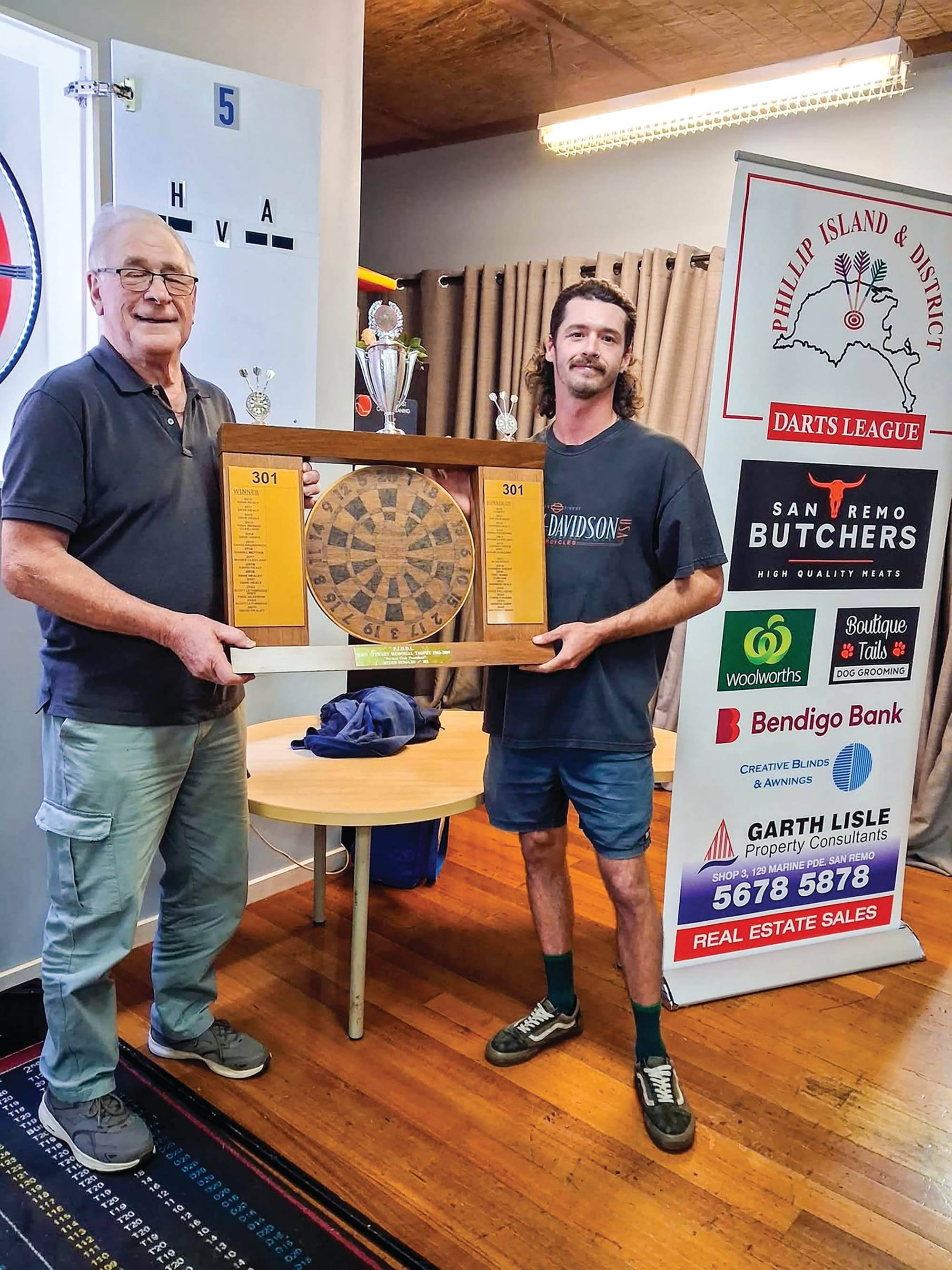 Stewart trophy night produces world-class darts