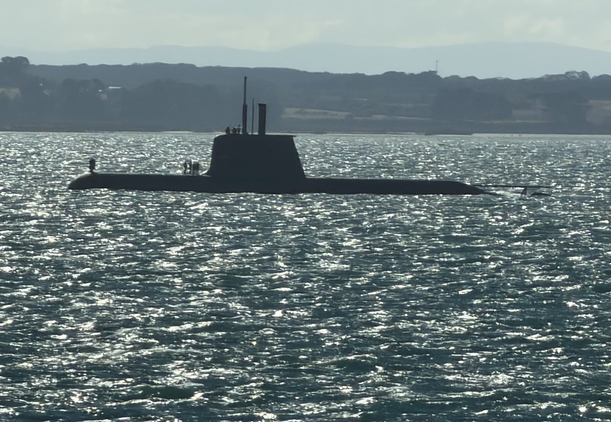 Another sub surfaces in Cowes