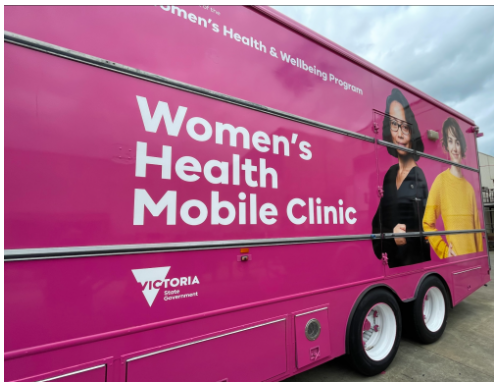 Women's Health Mobile Clinic visits island