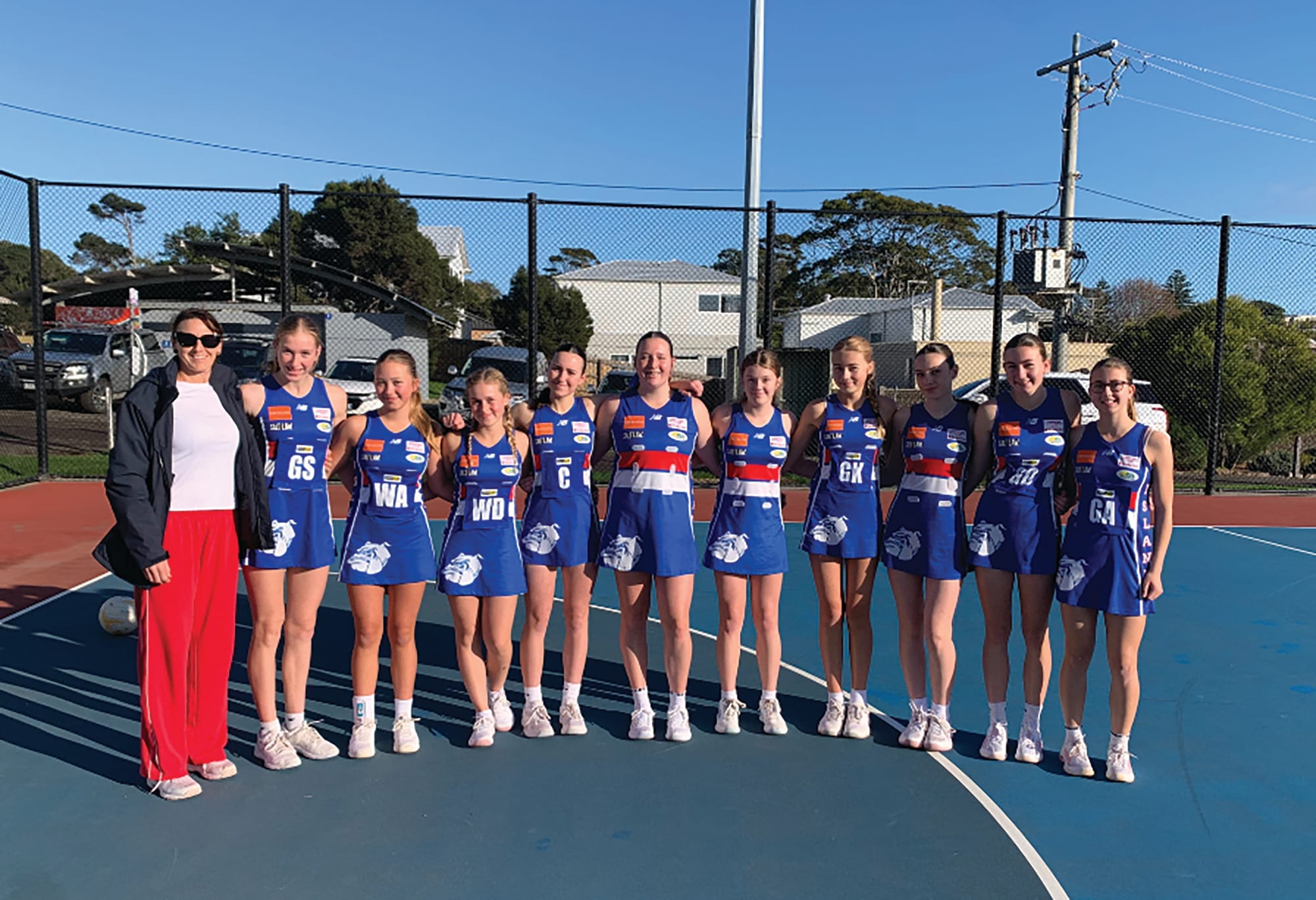 The Bulldogs enjoyed a beautiful sunny day at the Kennel