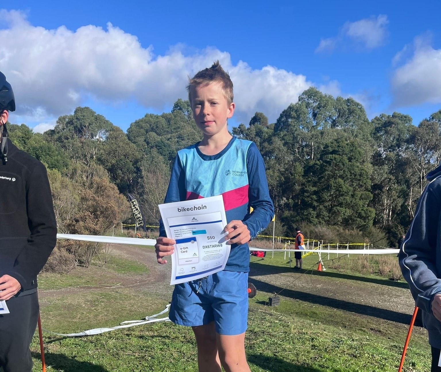 Newhaven MTB Academy rises above the cold in Ballarat