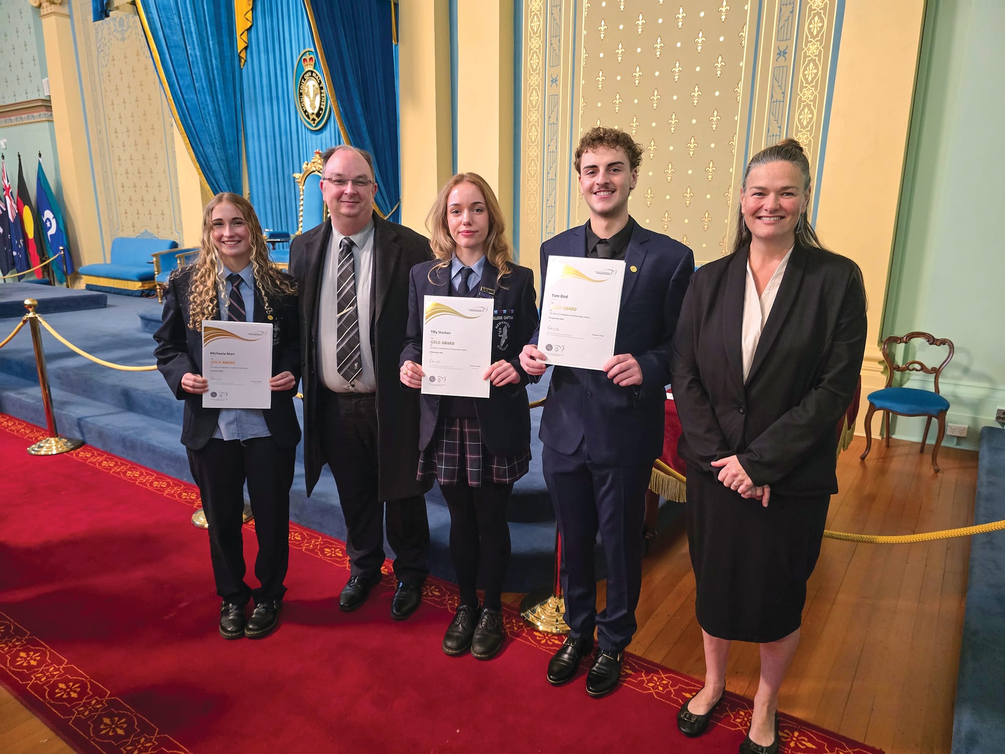 Newhaven College students receive Gold Duke of Edinburgh's Award