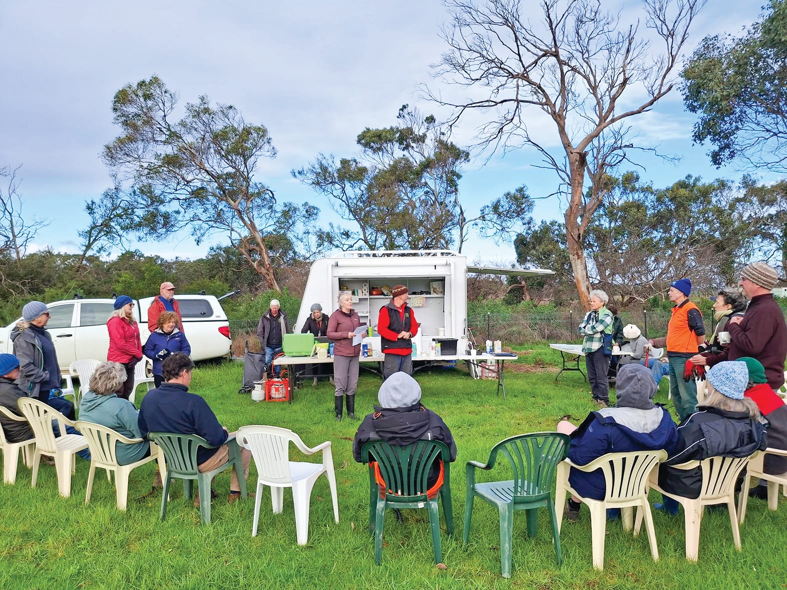 Volunteer program protects ecosystem