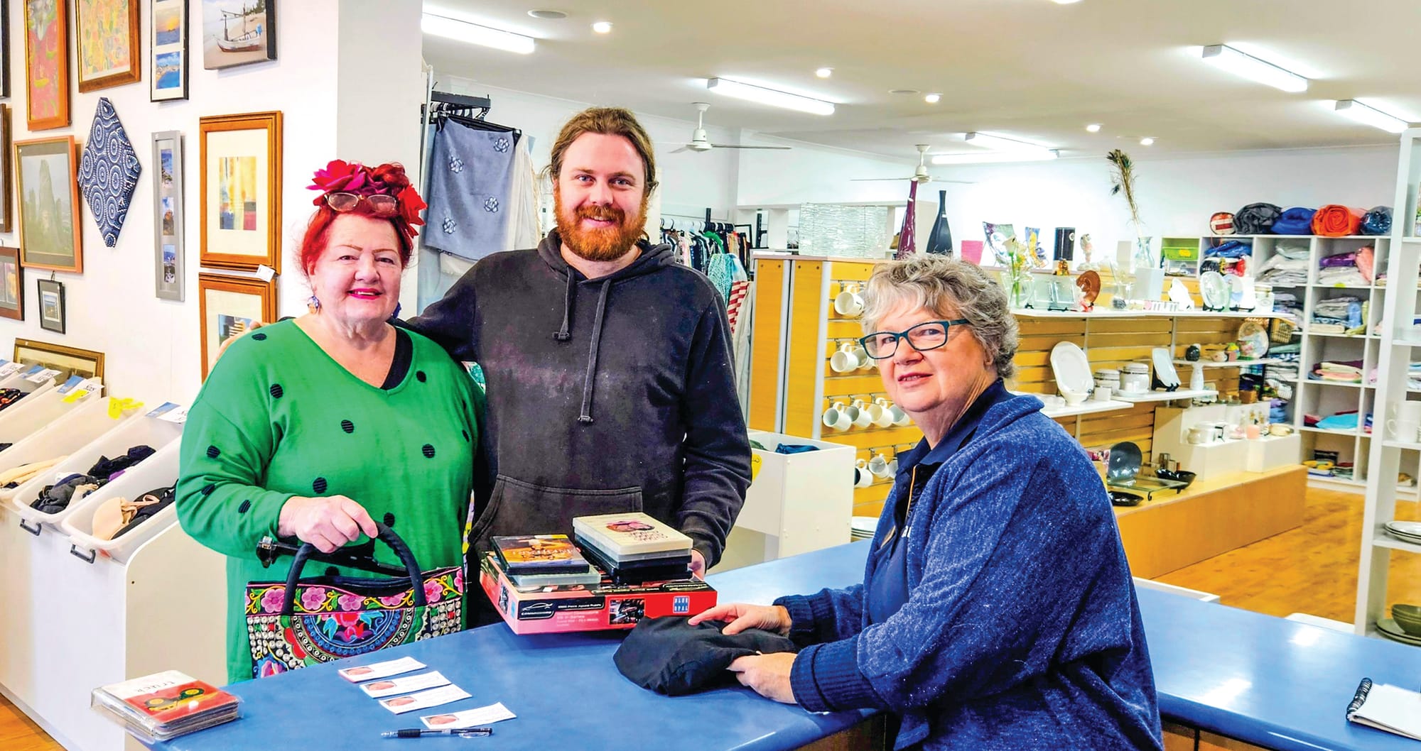 Rotary opens op shop in new Cowes location