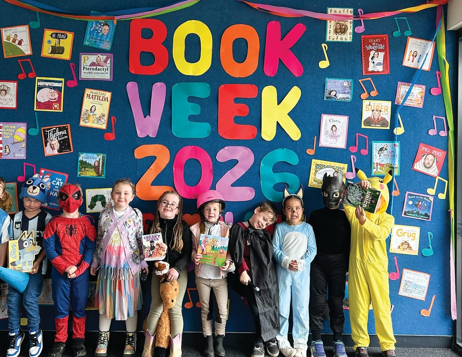 A colourful Book Week parade
