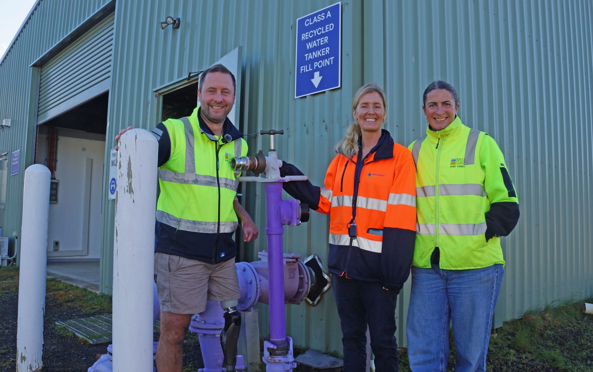 Recycled water partnership making every drop count