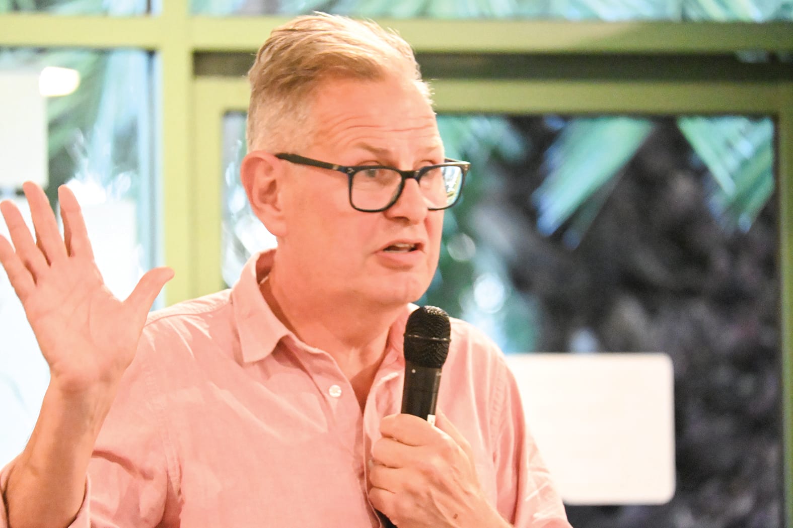 "Keep the seat marginal": candidate implores