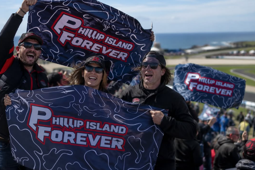 Flying the flag for Phillip Island