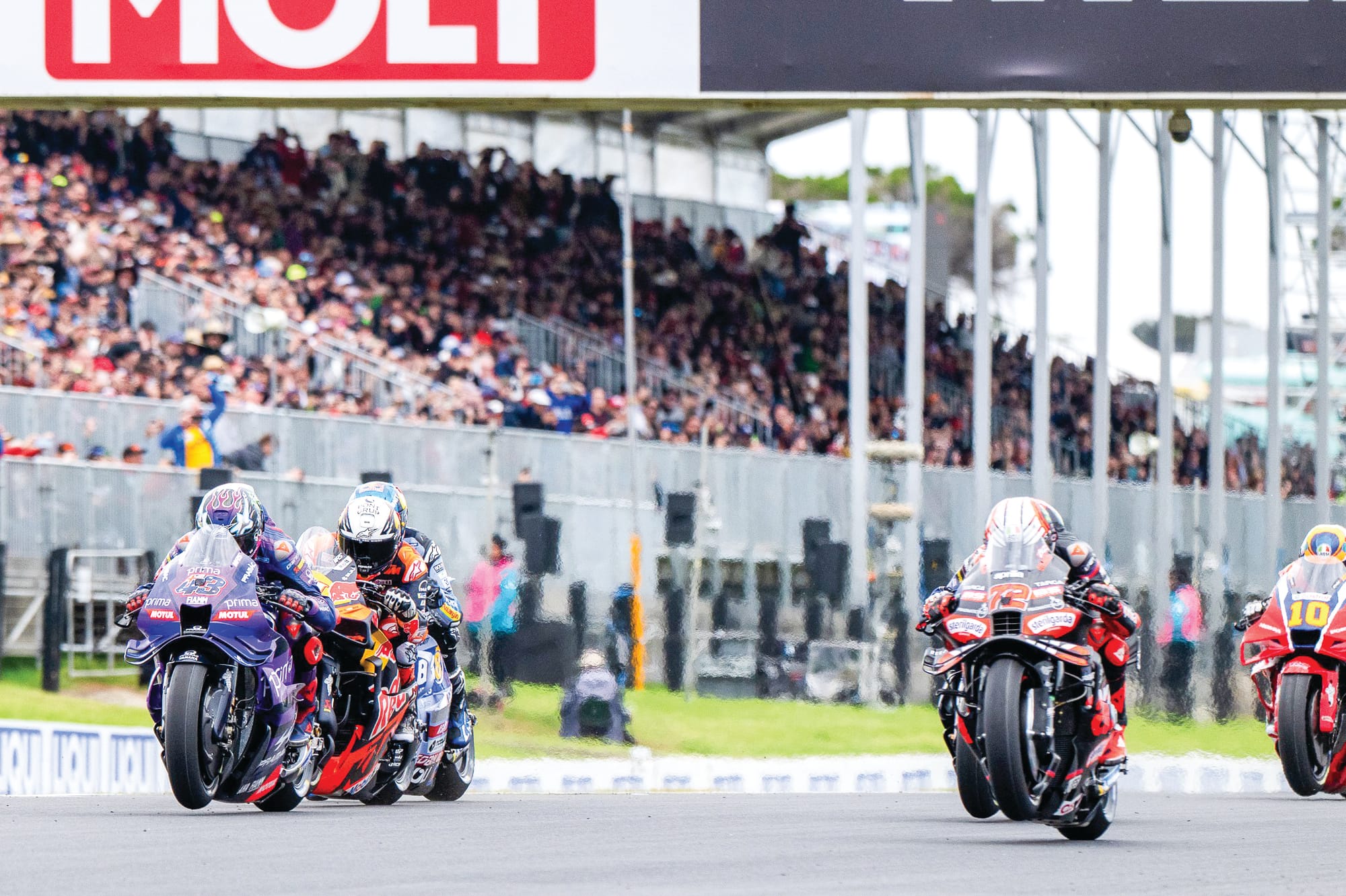 A special thrill at the track