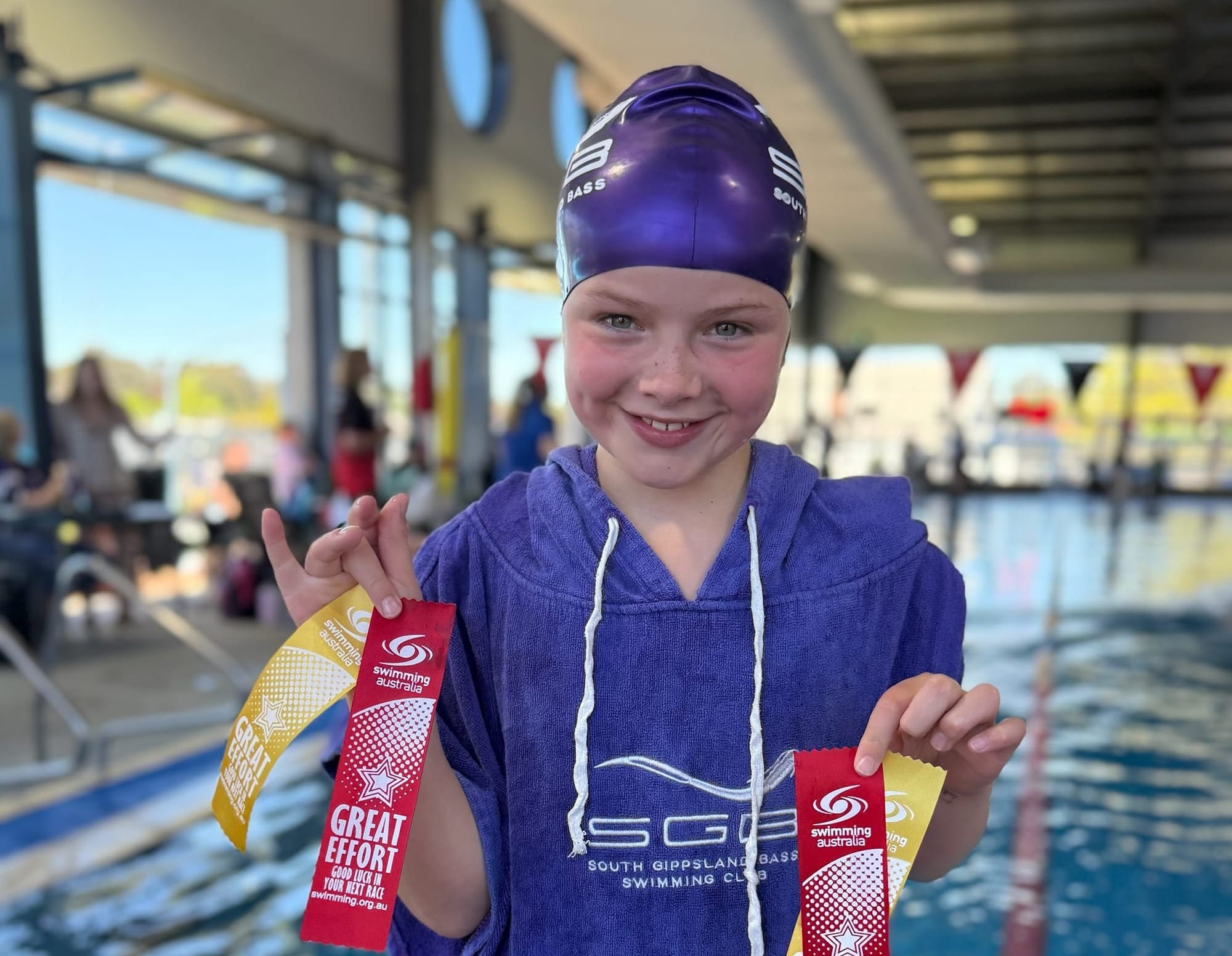 Surge in new swimmers for the SGBS club.
