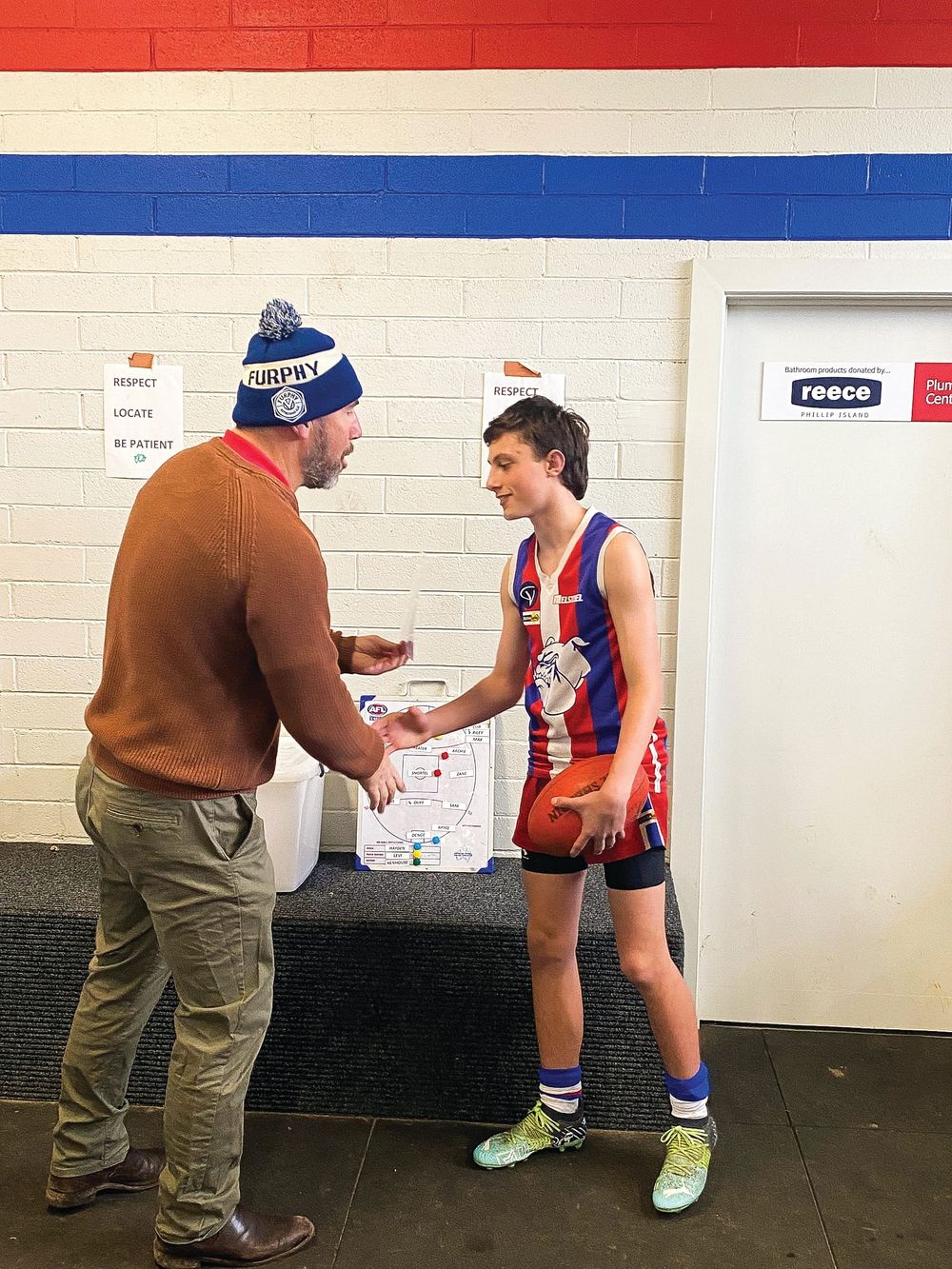 U14 Blues fight in battle against Leongatha post image