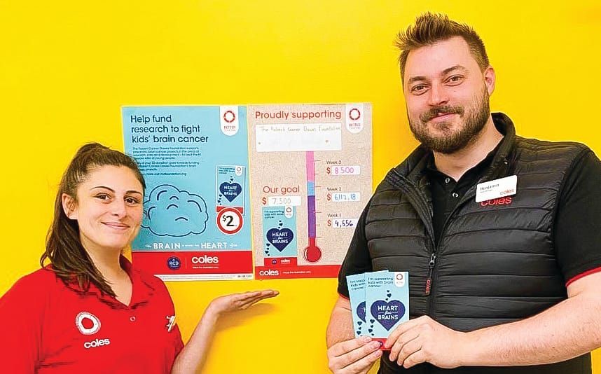 Cowes Coles a top fundraiser post image