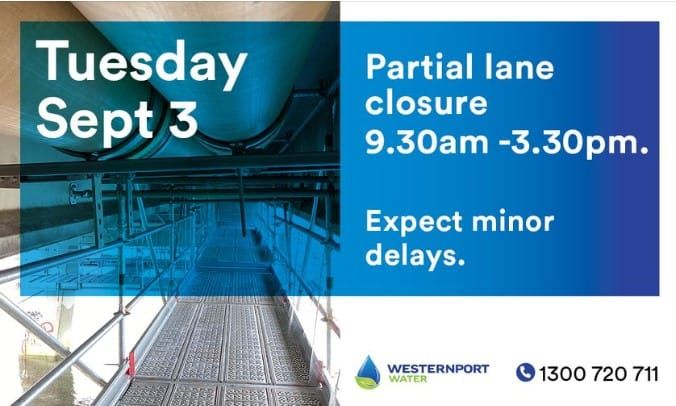 Partial bridge closure - Tuesday September 3 post image