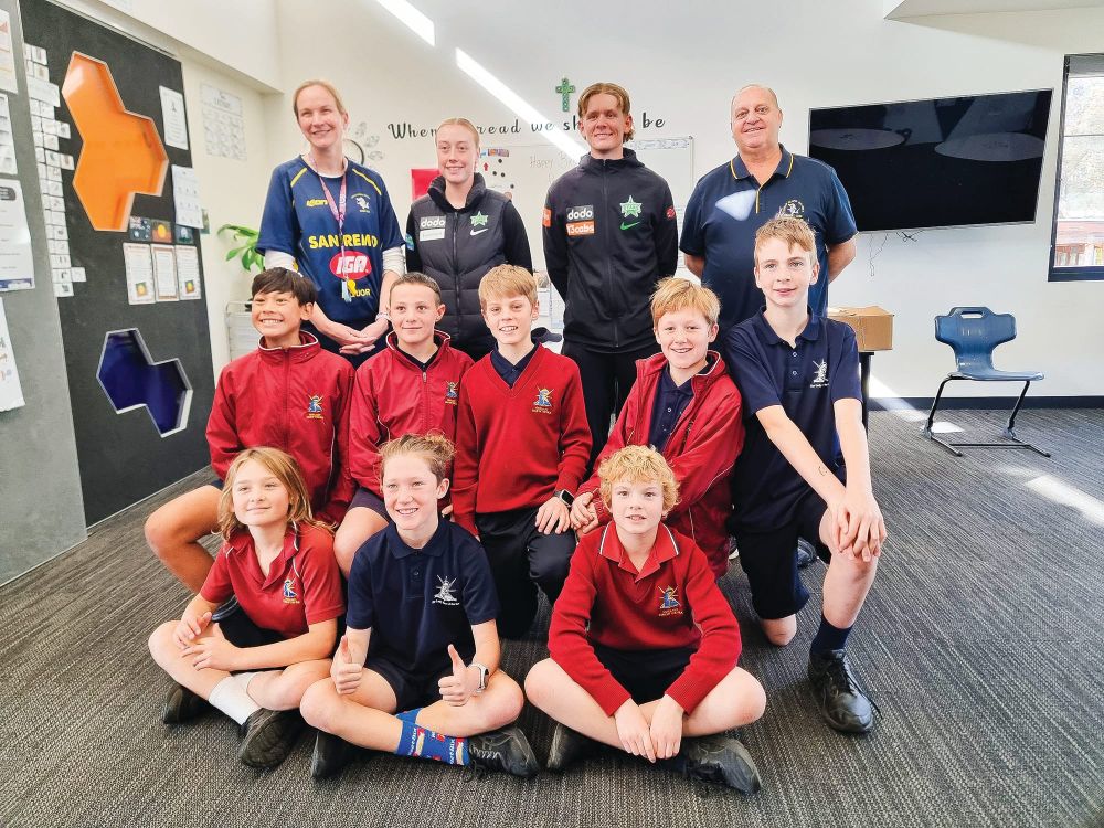 Melbourne Stars visit OLSS post image