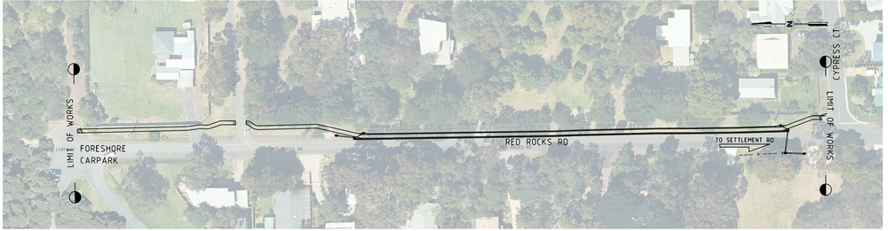 Red Rocks footpath to be completed post image