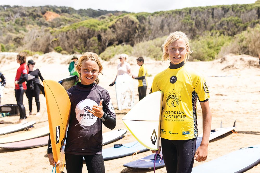 Woorangalook Koori surf titles post image