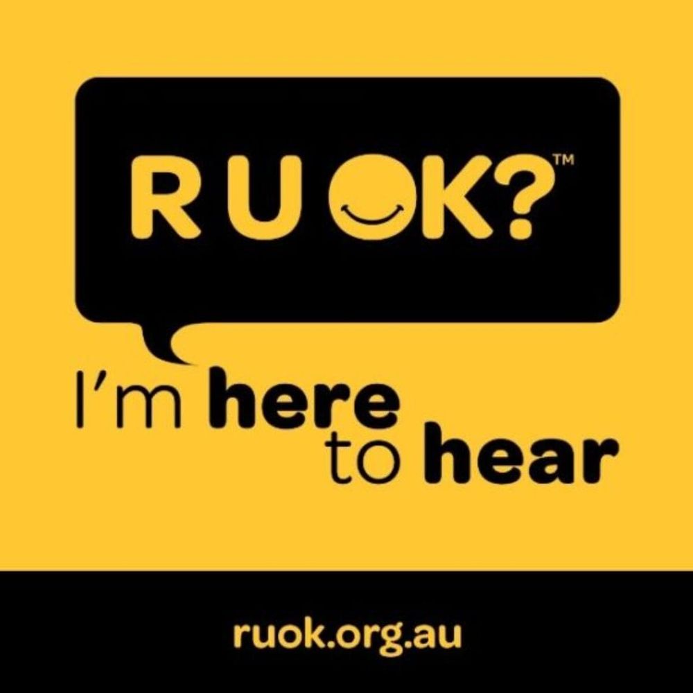 Make wellbeing a priority this R U OK? Day post image