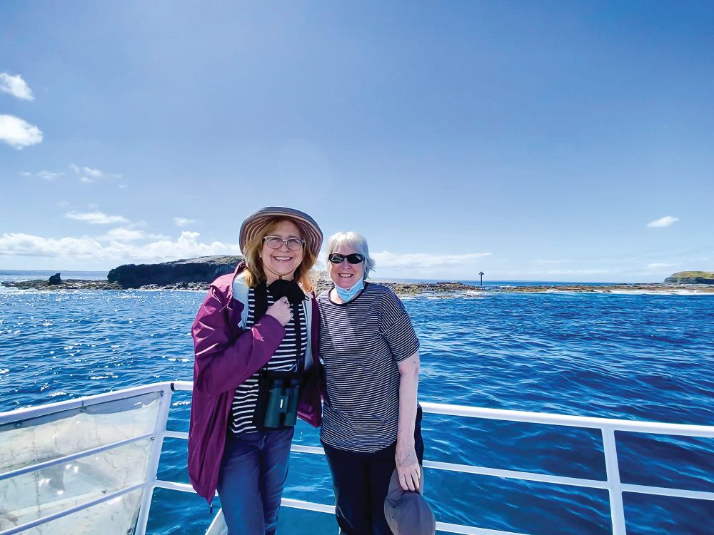 First international tourists trickle in post image
