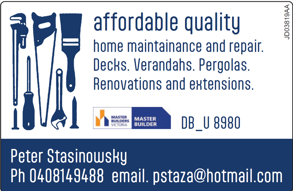 Handyman Peter Stasinowsky post image