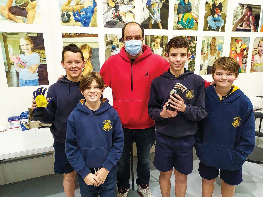 Kids get a big connection post image