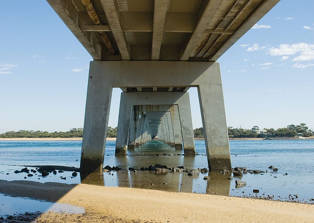 Bridge works: now and later post image
