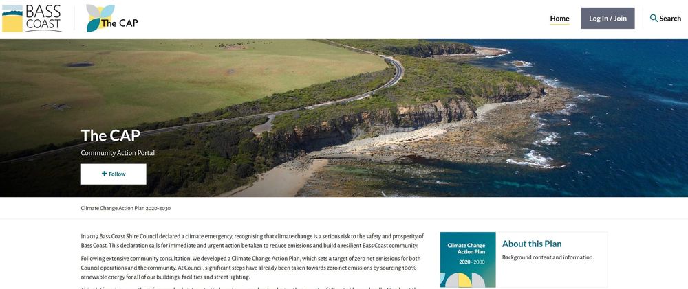CAPs on for climate change post image