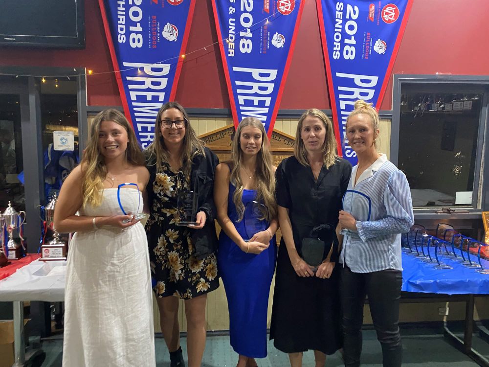 A Grade Netball - PIFNC presentation evening post image