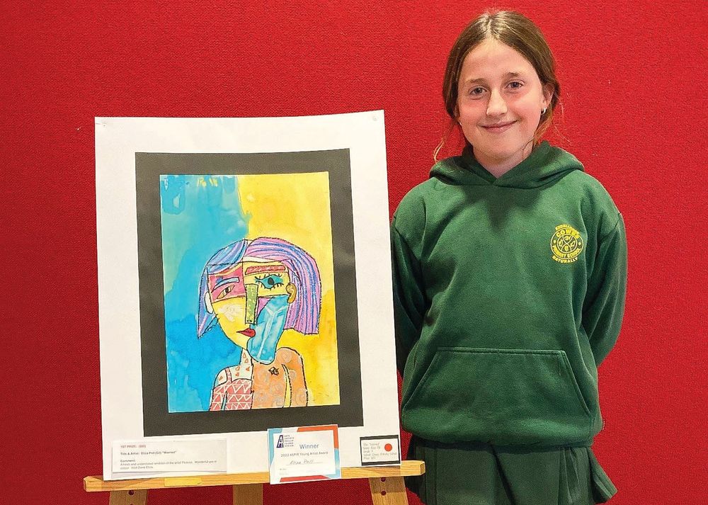 Cowes Primary art stars post image