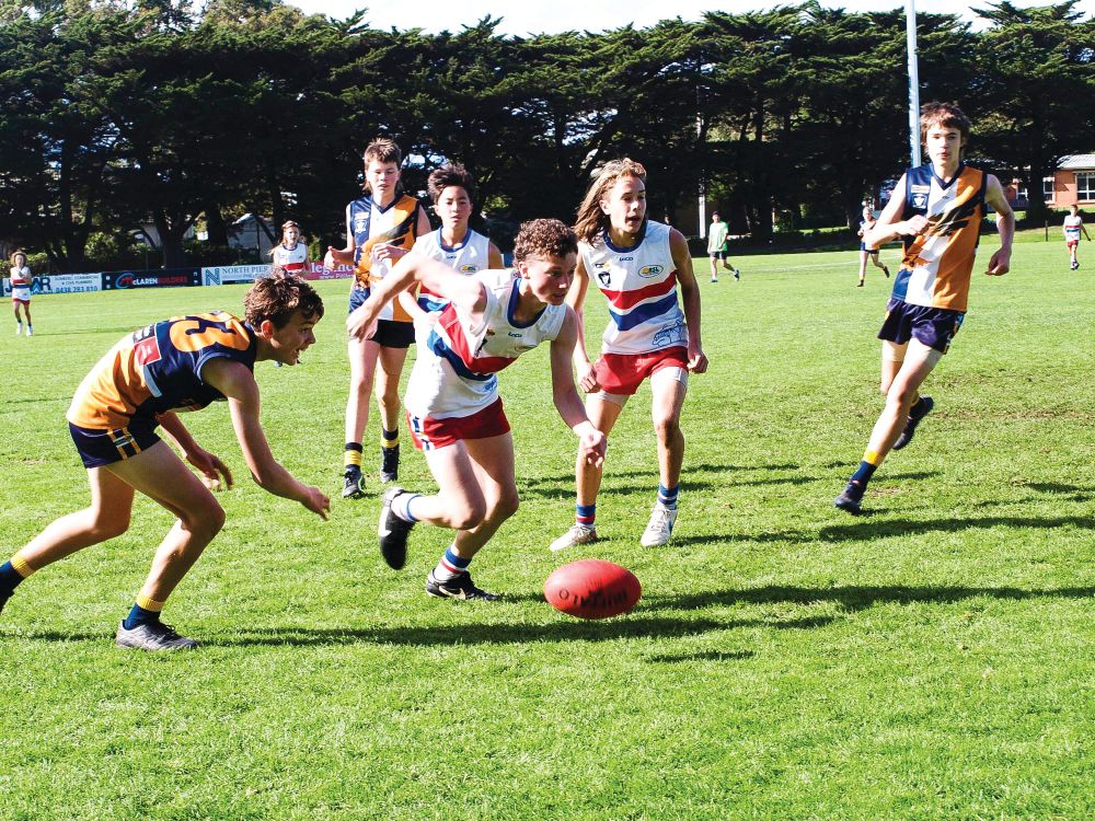 Junior footy fun! - U14 Red post image