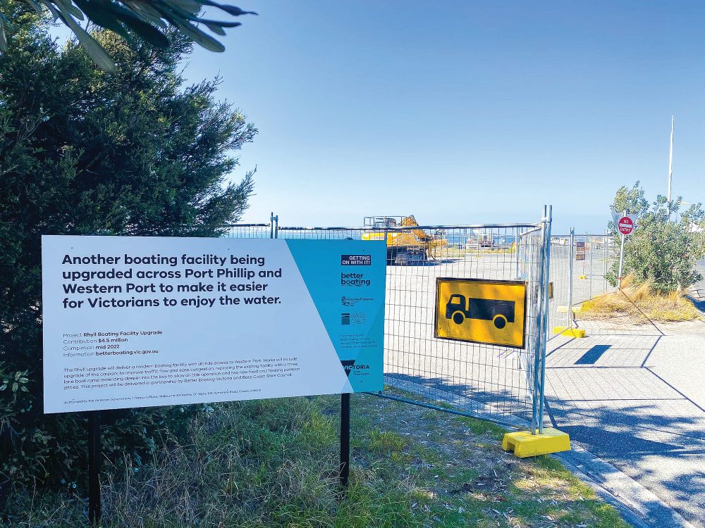 Ramping up jetty works post image