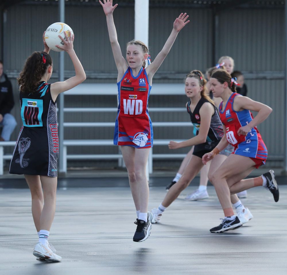 U13s netballers into grand finals post image