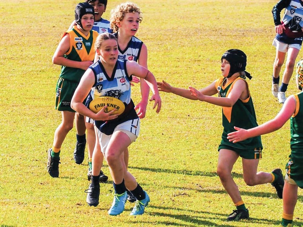 Killy Bass U12s in action post image