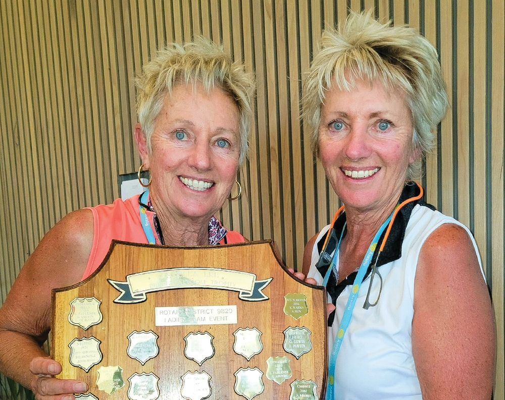 Rotary golf victory post image