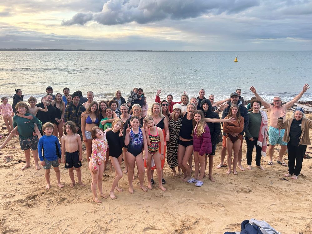 Polar Bear plunge for spring start post image