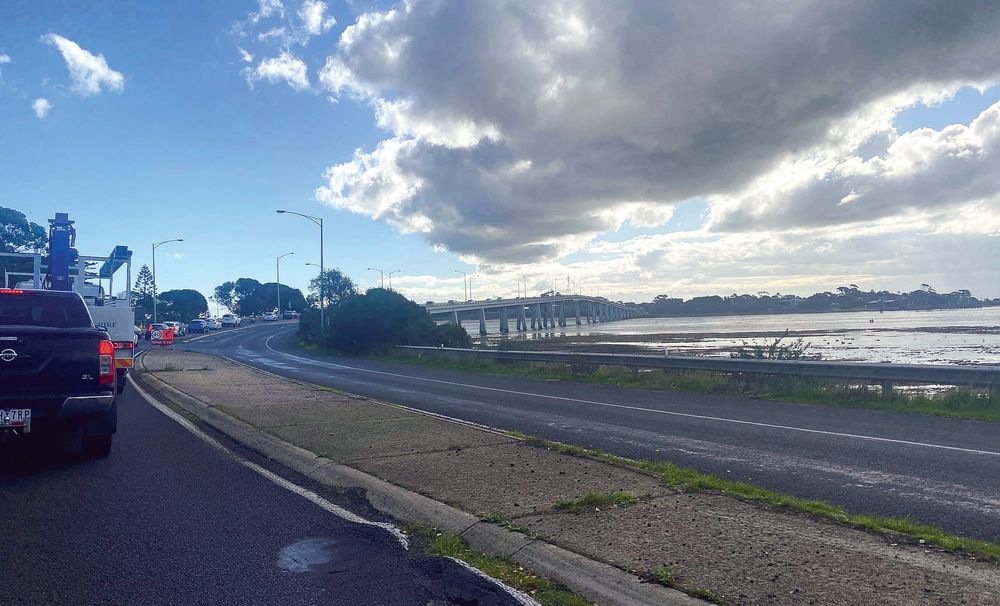 Traffic delays due to bridge works post image