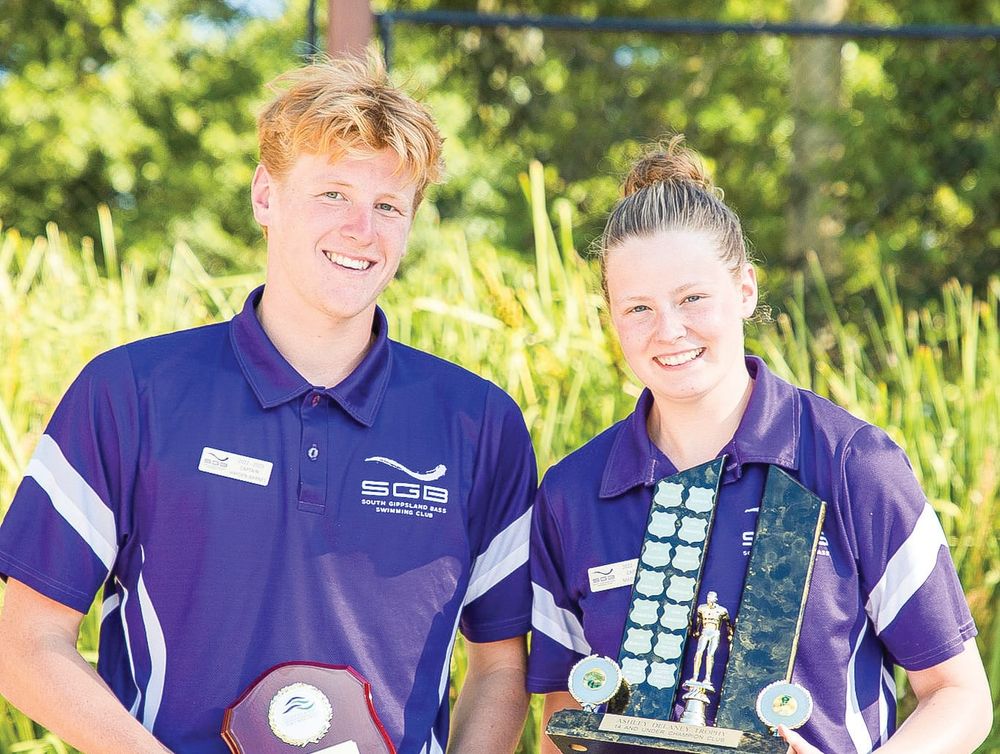 Swimming team retains award in championship post image