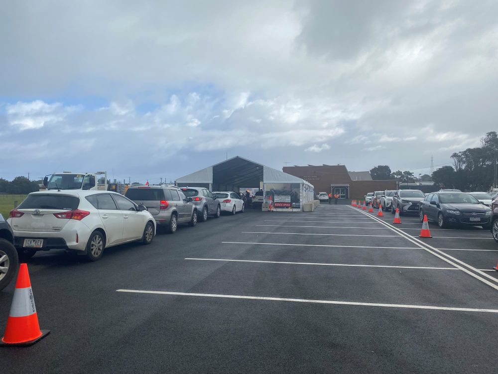UPDATE: Cowes and San Remo testing sites closed post image