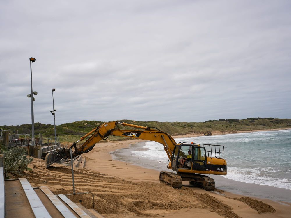 Trying to turn tide on erosion post image