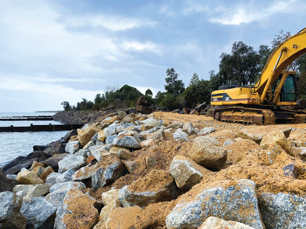 Cowes east rock wall: eyesore or engineering feat post image