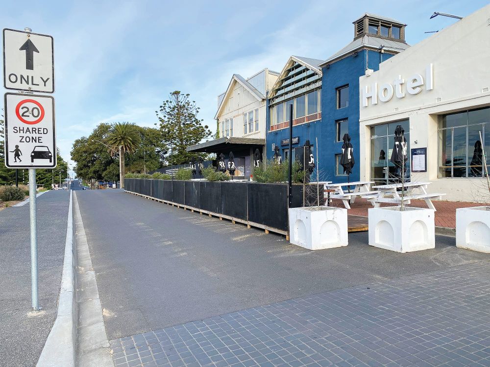Parklets become permanent post image