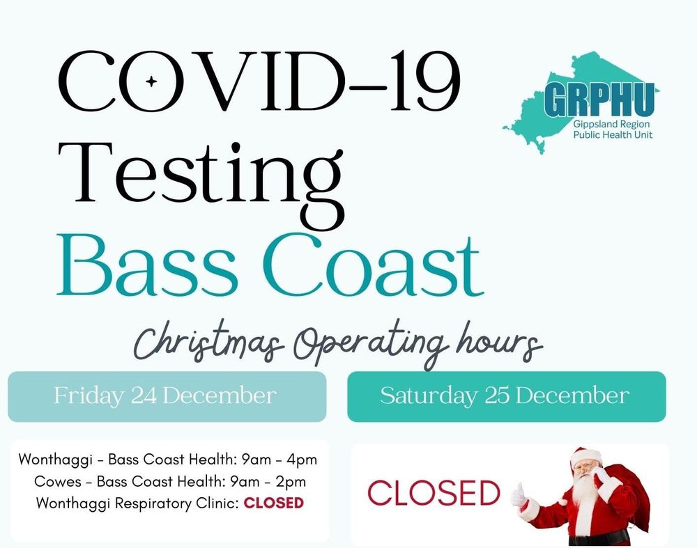 Covid test times for Christmas and New Year post image