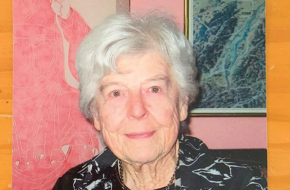 Peggy Harris reaches a millennium post image